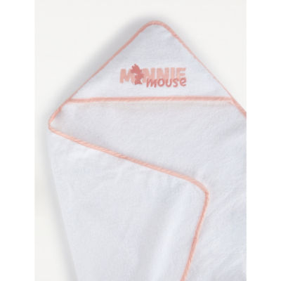 White Minnie Mouse Hooded Towel thumbnail 3