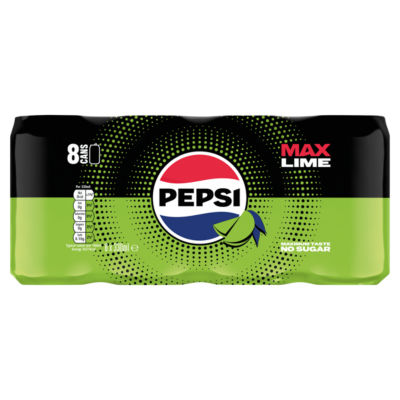 Max Lime No Sugar Cola Cans 8 x 330ml thumbnail 2