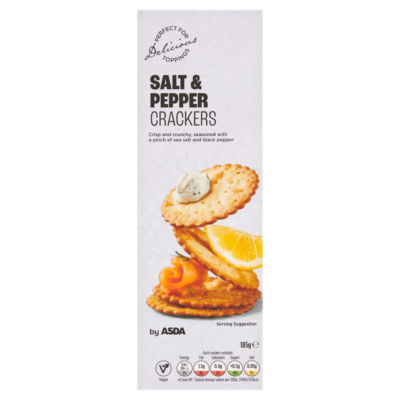 Salt & Pepper Crackers 185g thumbnail 2