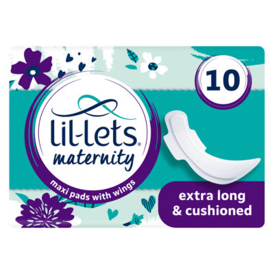 Maternity 10 Maxi Pads with Wings thumbnail 2