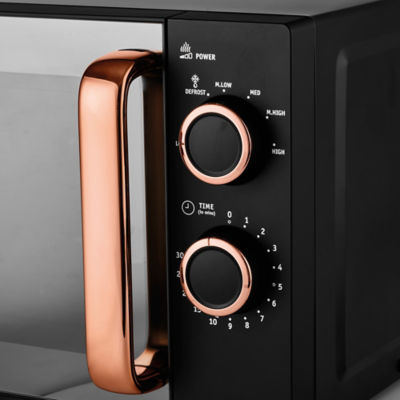 Black Scandi Manual Microwave GMM201RG-21 thumbnail 4