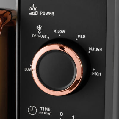 Black Scandi Manual Microwave GMM201RG-21 thumbnail 5