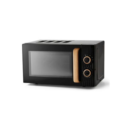 Black Scandi Manual Microwave GMM201WB-21 thumbnail 2