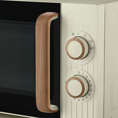 Cream Scandi Manual Microwave GMM201WC-21 thumbnail 3