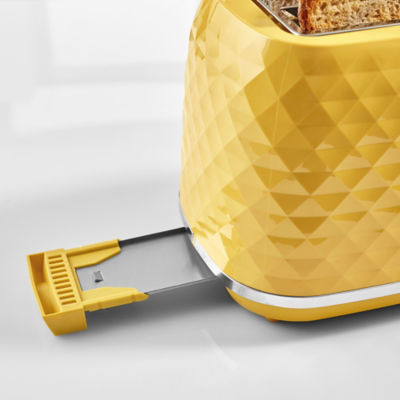 Yellow Textured 2-Slice Toaster GTT101Y-21 thumbnail 4