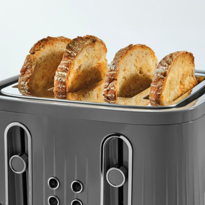 Grey Scandi 4-Slice Toaster GTT201WG-21 thumbnail 3