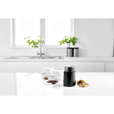 Matte Black Stainless Steel Coffee Grinder thumbnail 3