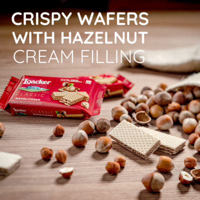 Classic Napolitaner Hazelnut Wafers 90g thumbnail 3