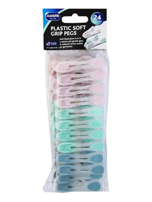24pk Soft Grip Pegs thumbnail 2
