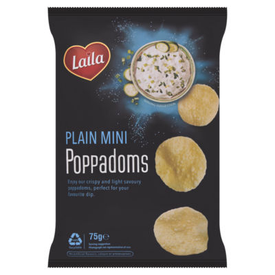 Plain Poppadoms 75g thumbnail 2