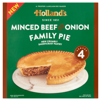 Minced Beef & Onion Family Pie thumbnail 2