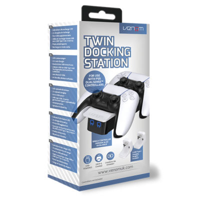 Twin Docking Station For Use With PS5 thumbnail 3