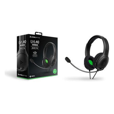 Licensed Lvl40 Stereo For Xbox & PC Headset - Black thumbnail 5