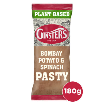 Vegan Bombay Potato & Spinach Pasty 180g thumbnail 2
