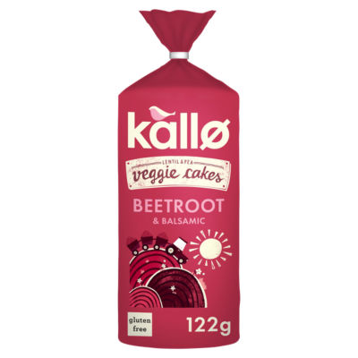Kallo Beetroot & Balsamic Veggie Cakes