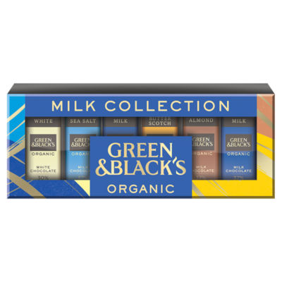 Organic Milk Miniature Chocolate Bar Collection 180g thumbnail 2