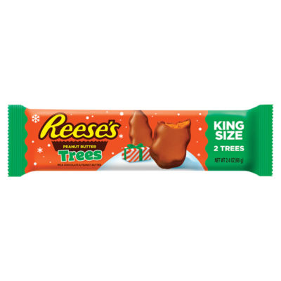 Peanut Butter & Milk Chocolate Flavoured Trees Kingsize 68g