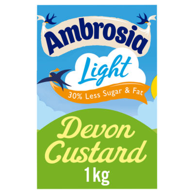 Light Low Fat & Reduced Sugar Custard Dessert Carton 1kg thumbnail 2