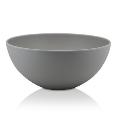 Grey Bamboo Bowl 10 Inches