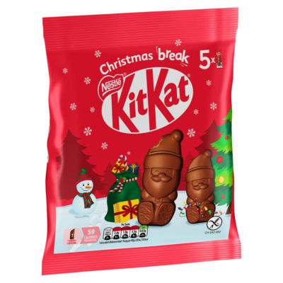 Santa Milk Chocolate Bag 55g thumbnail 3