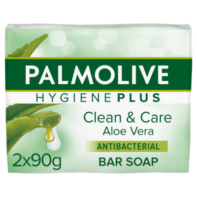 Hygiene Plus Aloe Vera Bar Soap 2 x 90g