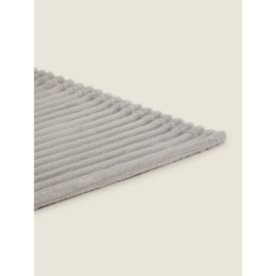 Ribbed Super Soft Throw Grey thumbnail 3