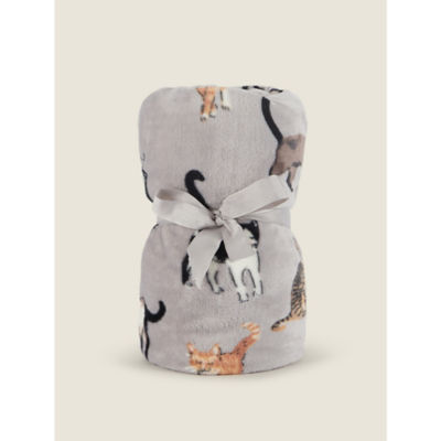 Natural Cat Super Soft Throw - 150cm x 120cm thumbnail 5
