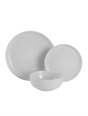 White Speckle Dinner Set thumbnail 2