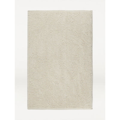 Chenille Bath Mat - White thumbnail 2