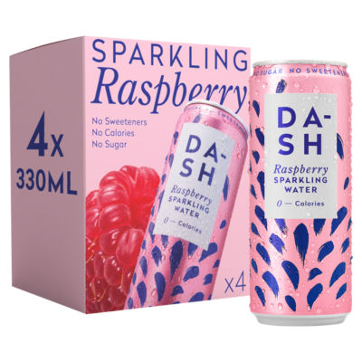 Raspberry Sparkling Water 4 x 330ml thumbnail 2