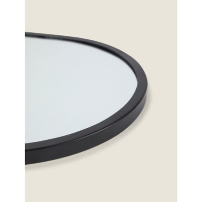 Black Lozenge Mounted Mirror thumbnail 4