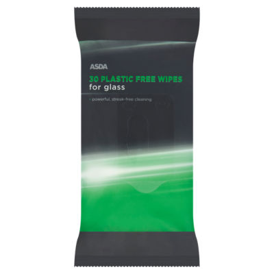 30 Plastic Free Wipes for Glass thumbnail 2