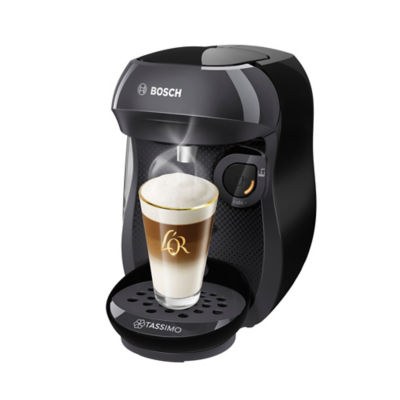 Happy Friendly Black Coffee Machine thumbnail 3