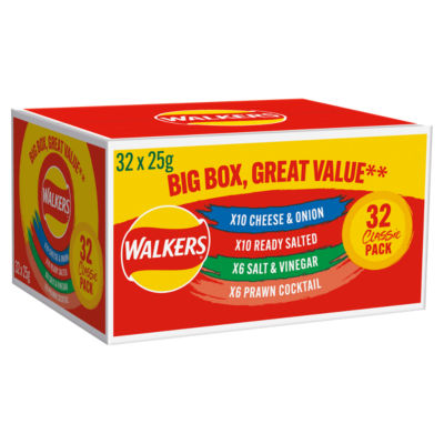 Classic Variety Crisps Box 32 Pack