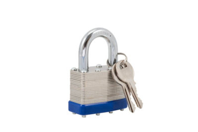50mm laminated padlock thumbnail 2