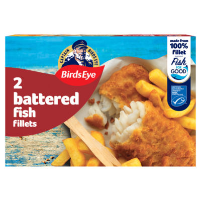 2 Battered Fish Fillets 200g thumbnail 2