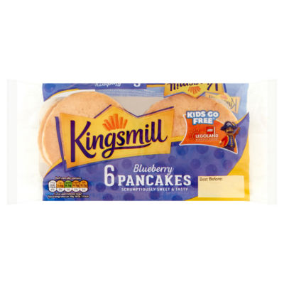 6 Blueberry Pancakes