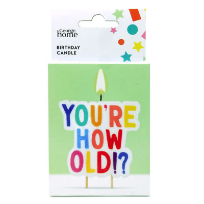How Old? Large Candle thumbnail 2