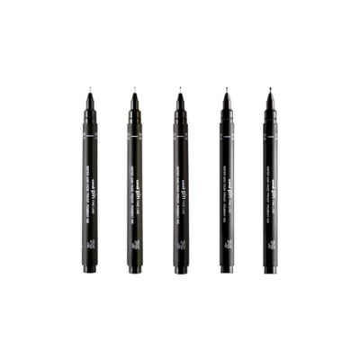 PIN 5-pack Sketching Essentials, fine line drawing pens, black thumbnail 3