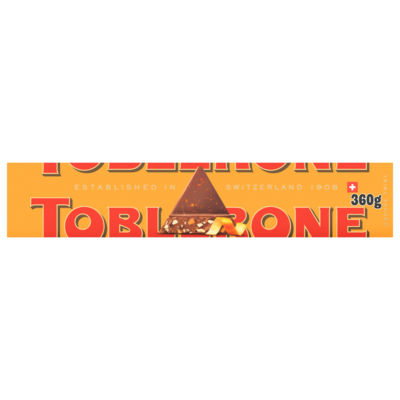 honey & almond nougat orange twist chocolate gift block 360 g thumbnail 2