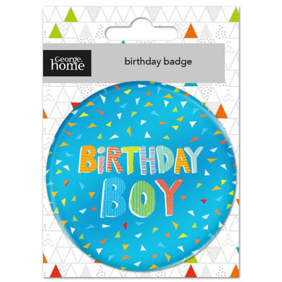 Blue Birthday Boy Badge thumbnail 2