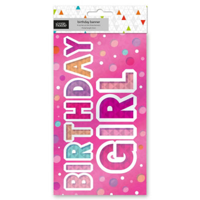 Happy Birthday Pink Banner thumbnail 2