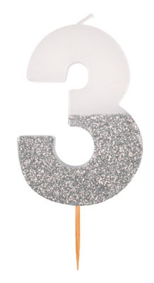 Large Number Candle 3 thumbnail 2