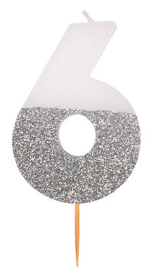 Large Number Candle 6