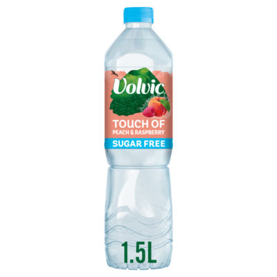 Touch of Fruit Peach & Raspberry Sugar Free Still Flavoured Water 1.5L