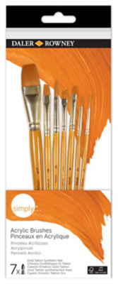Paint brushes 7 pack