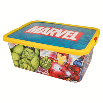 Marvel Plastic Storage Click Box 13L thumbnail 3