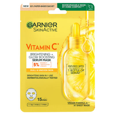 Brightening & Super Hydrating Vitamin C Sheet Mask 28g
