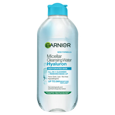 Micellar Hyaluronic Aloe Water Facial Cleanser For Dehydrated Skin 400ml thumbnail 2