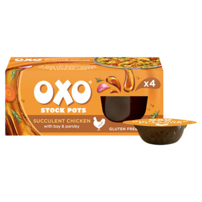 Oxo Succulent Chicken Stock Pots 4 x 20g thumbnail 3